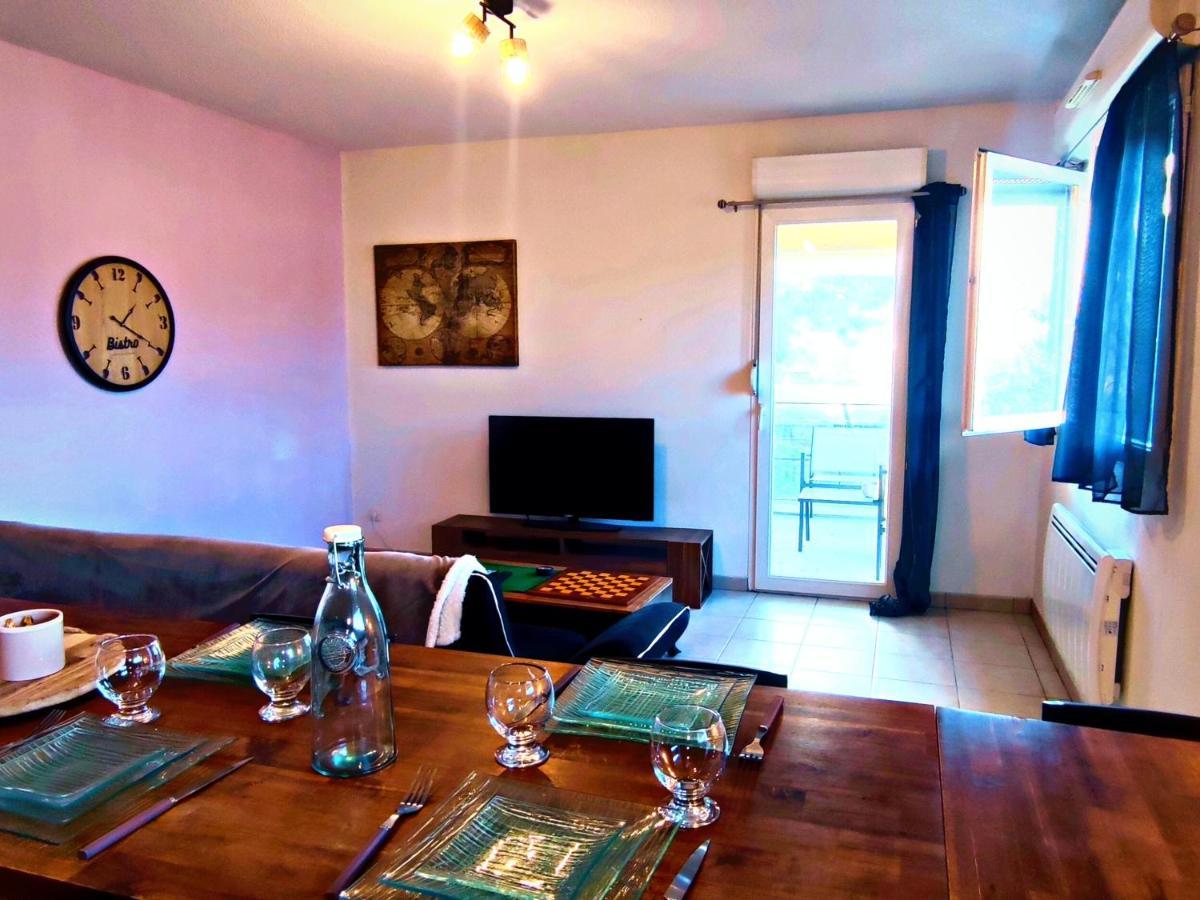 Апартаменти *Le Cocon Bistroquet*Oc.Keys/Terrasse/ Parking Каркассонн Екстер'єр фото