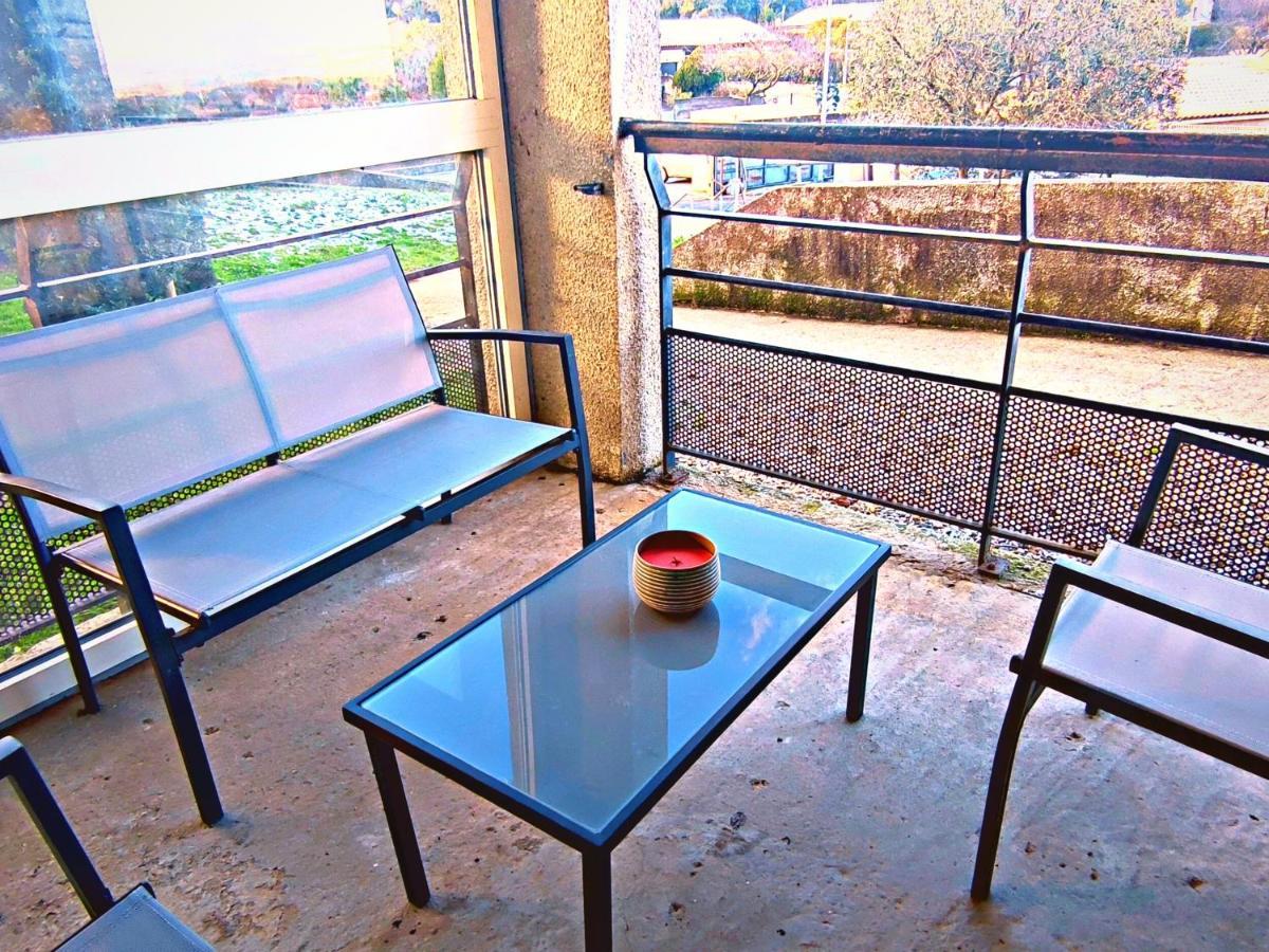 Апартаменти *Le Cocon Bistroquet*Oc.Keys/Terrasse/ Parking Каркассонн Екстер'єр фото