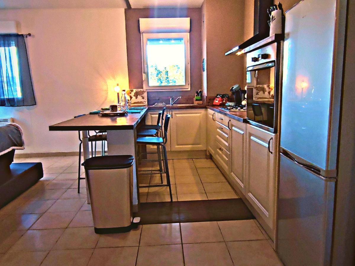 Апартаменти *Le Cocon Bistroquet*Oc.Keys/Terrasse/ Parking Каркассонн Екстер'єр фото